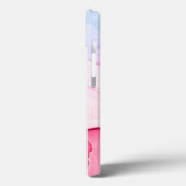 水彩ピンクブルーiPhone / iPadケース Case-Mate iPhoneケース (裏面 / 左)