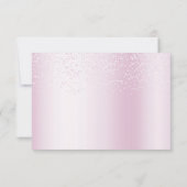 水彩ピンクベビーベアサンキューカード サンキューカード (裏面)