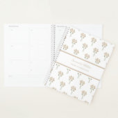 水彩ピンクポ淡い色のシーパターンウィークリープランナー プランナー手帳 (ディスプレー)