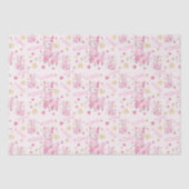 水彩ピンクラマXOXO 薄葉紙 (正面)