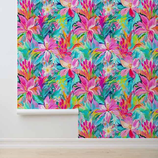 水彩ピンクリリオアシス 壁紙 (アプリケーション)