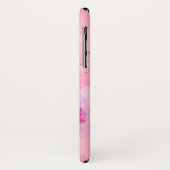 水彩ピンクローズとフランスのマカロン誕生日 Case-Mate iPhoneケース (裏面/左)