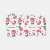 水彩ピンクローズシャビーシックデザイン フェイバーボックス (折り畳みなし)