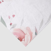 水彩ピンクローズ結婚ズ 薄葉紙 (詳細)