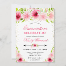 水彩ピンク夏の花キンセアニェラ