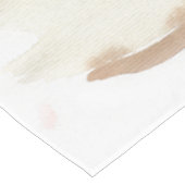 水彩ピンク牡丹メイスンジャー結婚ズ テーブルクロス (アングル)