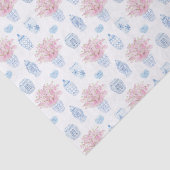 水彩ピンク花模様ジンジャージャージノイスリー 薄葉紙 (詳細)