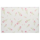 水彩ピンク赤いバラの手絵を描 ファブリック (ファットクウォーター)