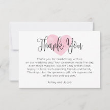 水彩ピンク赤面ハート。モダン結婚スクリプト