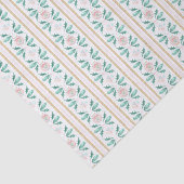 水彩ピンク&グリーンクリスマスグランドミレニアル 薄葉紙 (詳細)