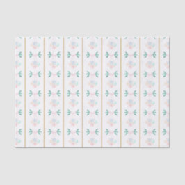 水彩ピンク&グリーンクリスマスグランドミレニアル 薄葉紙