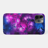 水彩ピンク、紫、青大理石銀河系 Case-Mate iPhoneケース (裏面(横))