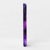 水彩ピンク、紫、青大理石銀河系 Case-Mate iPhoneケース (裏面/左)