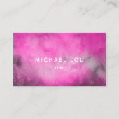 水彩ピン芸術的ク 名刺 (正面)
