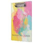 水彩ピ絵を描ンククイエローブルーパステル クリップボード (左)