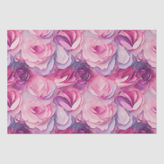 水彩ピ鮮やかク絵を描ク春の花 薄葉紙 (正面)