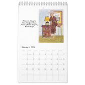 水彩ファッションファンタジーズバイMHHR 2025カレンダー カレンダー (2月 2026)