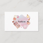 水彩ファッション設計者 名刺 (正面)