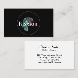 水彩ファッション設計者 名刺