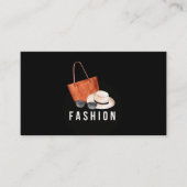 水彩ファッション設計者 名刺 (正面)