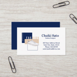 水彩ファッション設計者 名刺