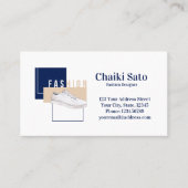 水彩ファッション設計者 名刺 (正面)