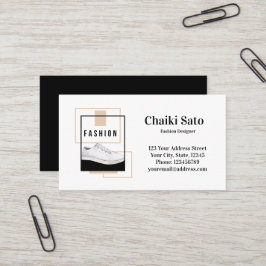 水彩ファッション設計者 名刺