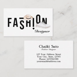 水彩ファッション設計者 名刺