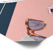 水彩ファッション販売 ポスター (角)