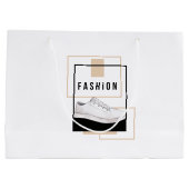 水彩ファッション ラージペーパーバッグ (裏面)