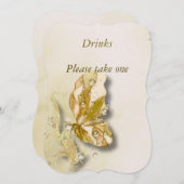 水彩ファンタジーのアートカード (正面/裏面)