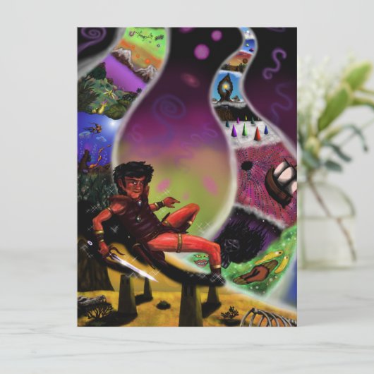 水彩ファンタジーアート戦士の秘密次元 (スタンド正面)