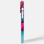 水彩ファンタジーピンクのバラ Case-Mate iPhoneケース (裏面 / 左)