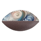 水彩ファンタジーフローラロマンチックパターン アメリカンフットボール (回転90)