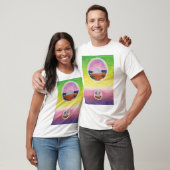 水彩ファンタジー次元ピラミッドの夢の世界 Tシャツ (ユニセックス)