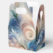 水彩ファンタジー フラワーパステル ブルー&クリーム フェイバーボックス (オープン)