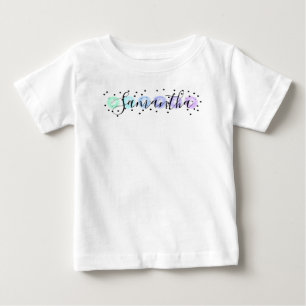 水彩ファンフェッティ ベビーTシャツ