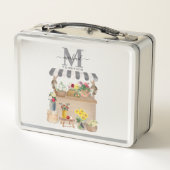 水彩ファーマーズマーケット花車キッチン メタルランチボックス (裏面)