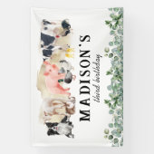 水彩ファームアニマルバースデーパーティー 横断幕 (縦)