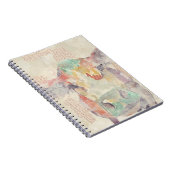 水彩ファームコラージュカウズ ノートブック (右側)