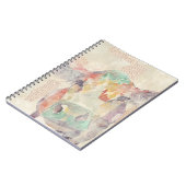 水彩ファームコラージュカウズ ノートブック (左側)