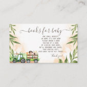 水彩ファーム動物トラクターエンクロージャカード エンクロージャーカード (正面)