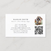 水彩ファーム生卵 名刺 (裏面)