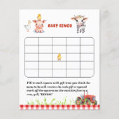 水彩ファーム誕生日パーティー赤ちゃんシャワーゲーム (正面)