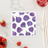 水彩フィギュスパターン スタンダードカクテルナプキン (インサイチュ)