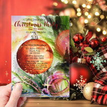 水彩フェスティバルオーナメントと弓