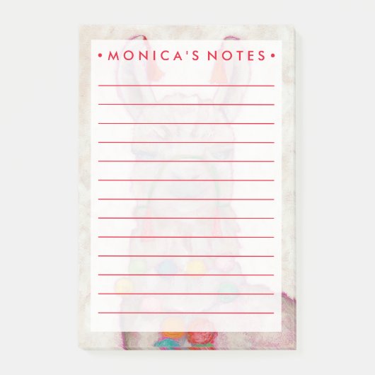 水彩フェスティバルラマ ポストイット (正面)