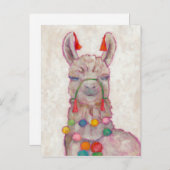 水彩フェスティバルラマ ポストカード (正面/裏面)