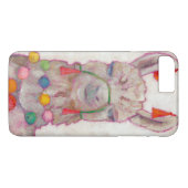 水彩フェスティバルラマ Case-Mate iPhoneケース (裏面(横))