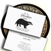 水彩フォレストアドベンチャー自然ガイド 名刺